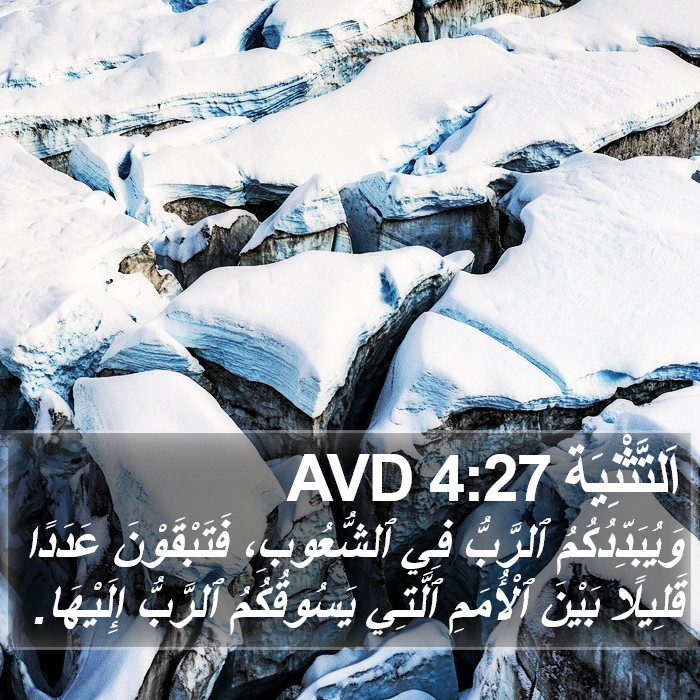 اَلتَّثْنِيَة 4:27 AVD Bible Study