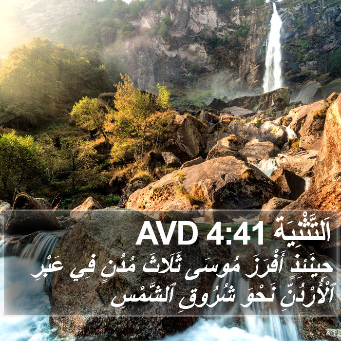 اَلتَّثْنِيَة 4:41 AVD Bible Study