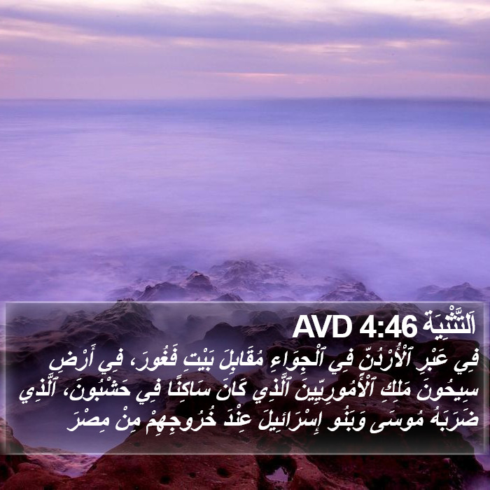 اَلتَّثْنِيَة 4:46 AVD Bible Study