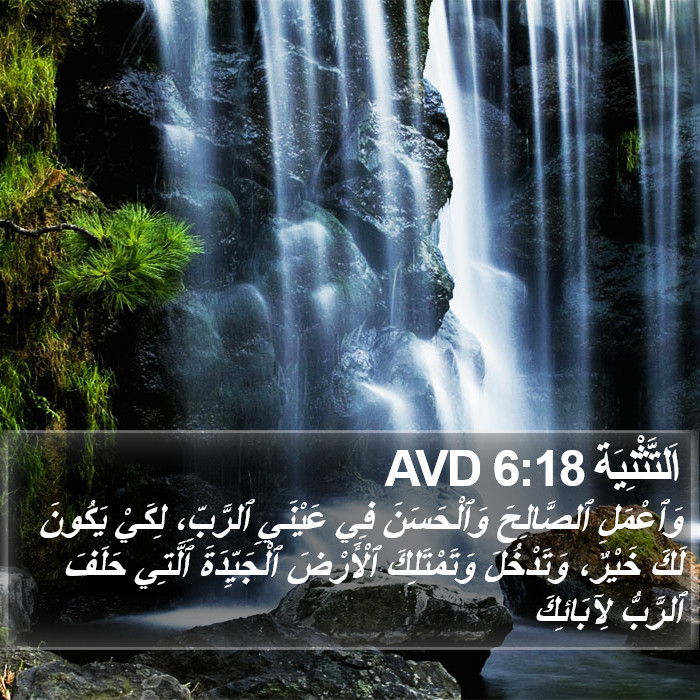 اَلتَّثْنِيَة 6:18 AVD Bible Study