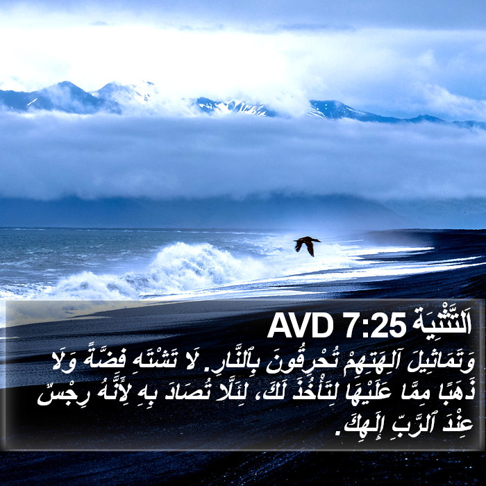 اَلتَّثْنِيَة 7:25 AVD Bible Study