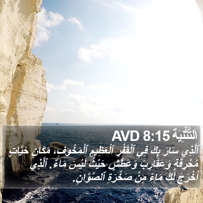 اَلتَّثْنِيَة 8:15 AVD Bible Study