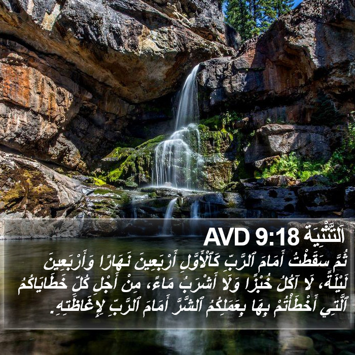 اَلتَّثْنِيَة 9:18 AVD Bible Study