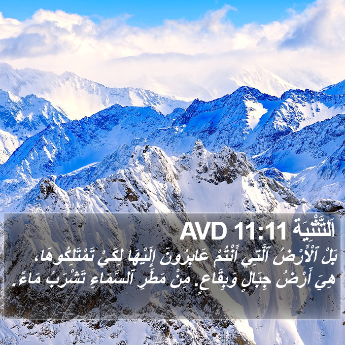 اَلتَّثْنِيَة 11:11 AVD Bible Study