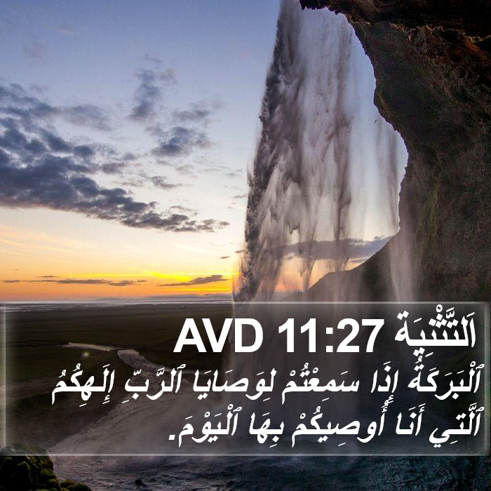 اَلتَّثْنِيَة 11:27 AVD Bible Study
