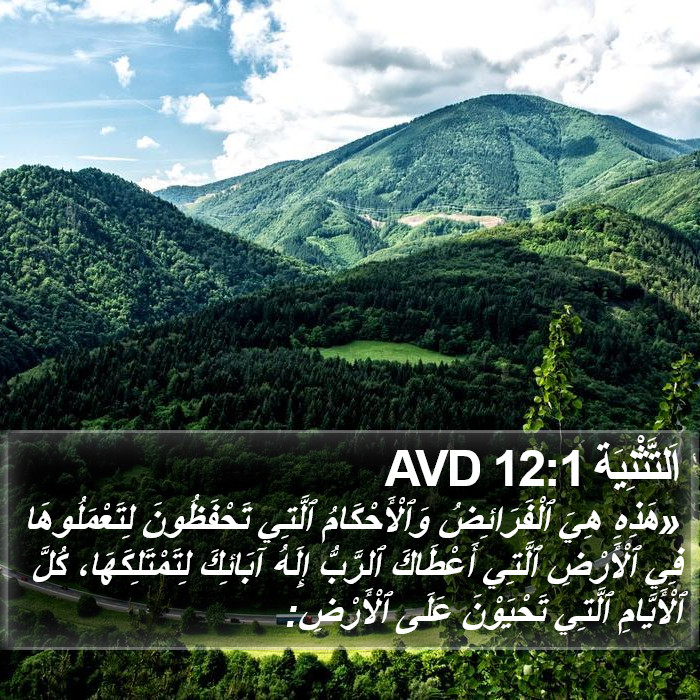 اَلتَّثْنِيَة 12:1 AVD Bible Study