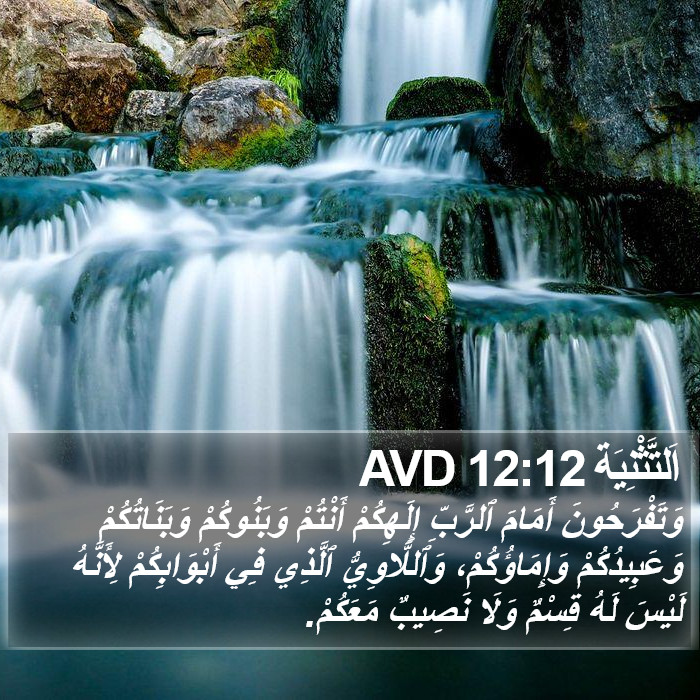 اَلتَّثْنِيَة 12:12 AVD Bible Study