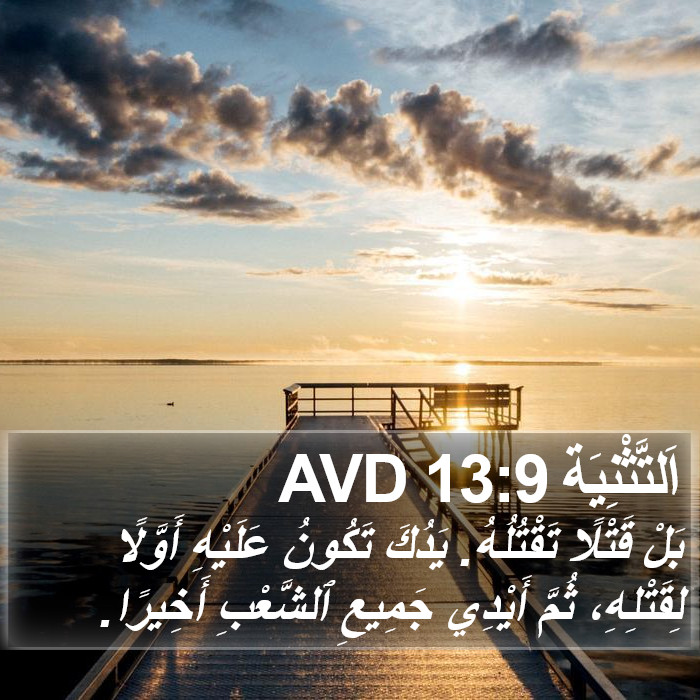 اَلتَّثْنِيَة 13:9 AVD Bible Study