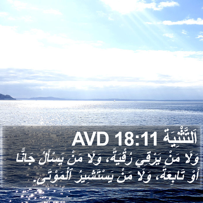 اَلتَّثْنِيَة 18:11 AVD Bible Study