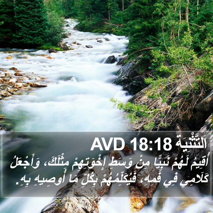 اَلتَّثْنِيَة 18:18 AVD Bible Study