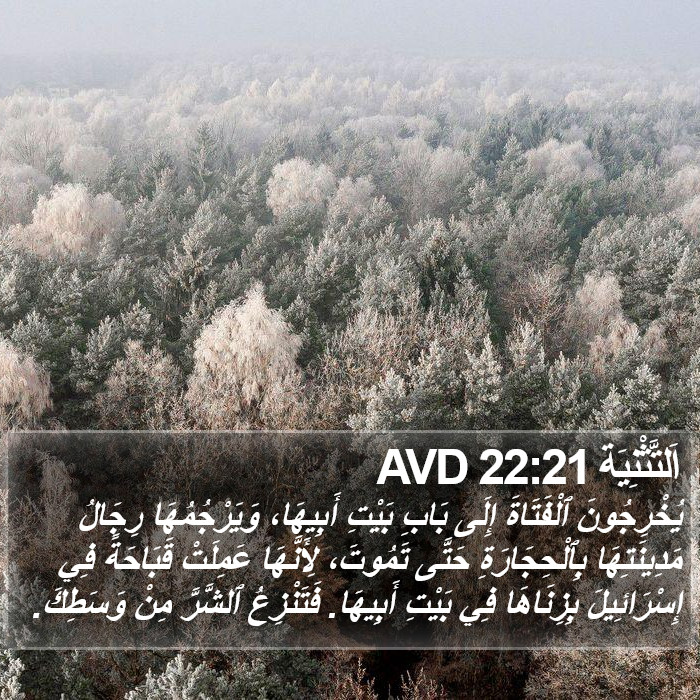 اَلتَّثْنِيَة 22:21 AVD Bible Study
