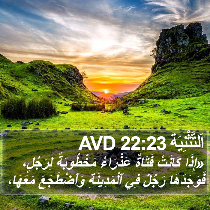 اَلتَّثْنِيَة 22:23 AVD Bible Study