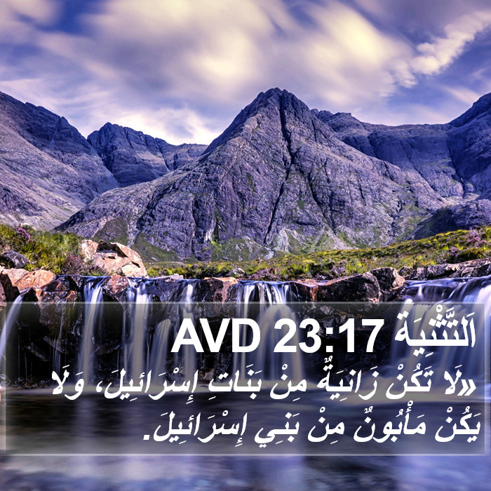 اَلتَّثْنِيَة 23:17 AVD Bible Study