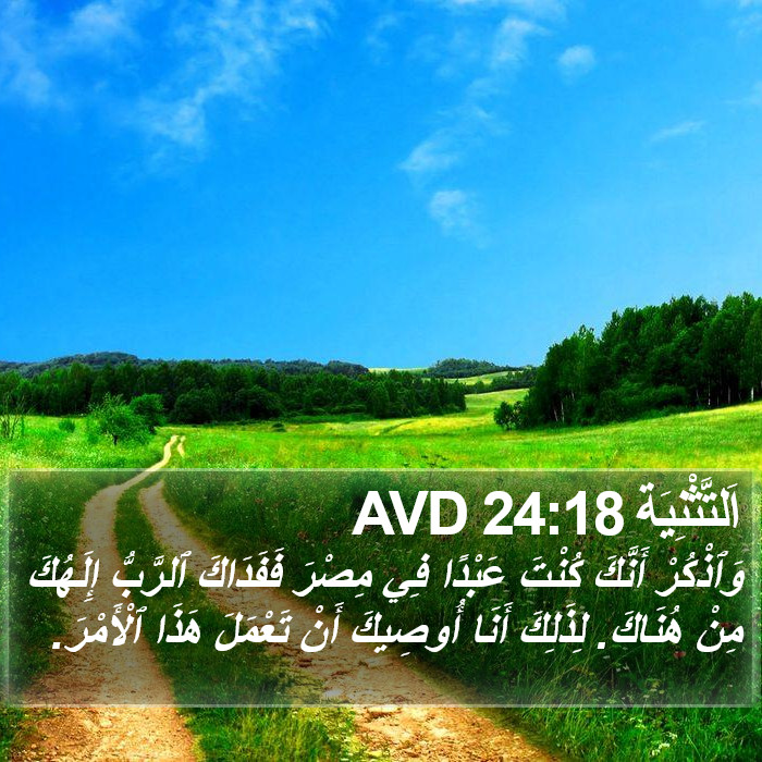 اَلتَّثْنِيَة 24:18 AVD Bible Study