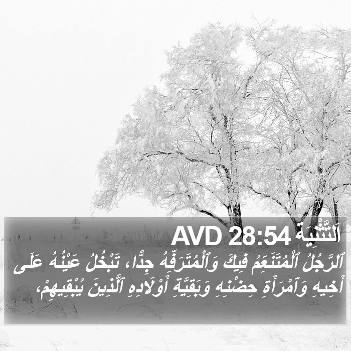 اَلتَّثْنِيَة 28:54 AVD Bible Study