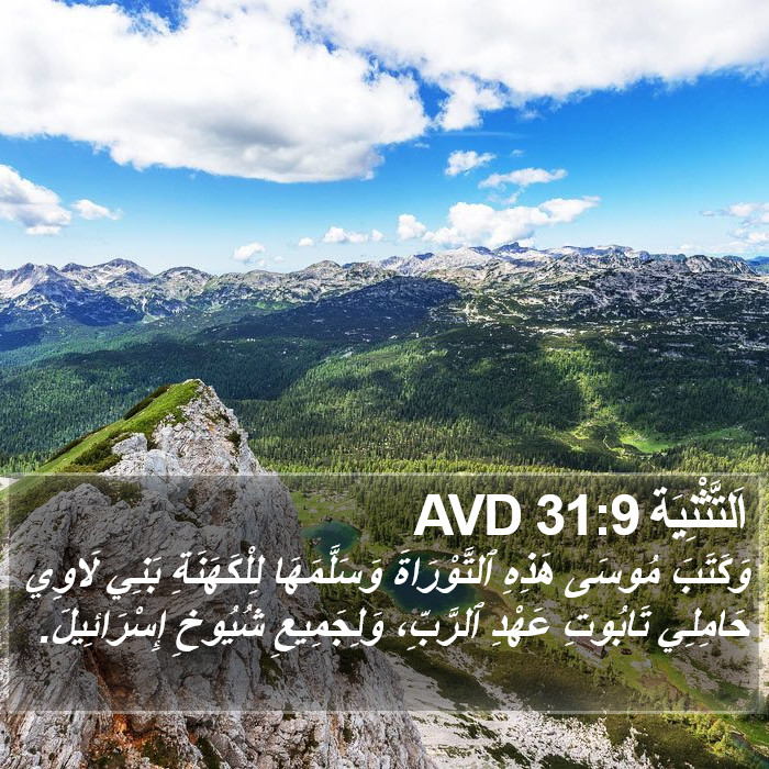 اَلتَّثْنِيَة 31:9 AVD Bible Study