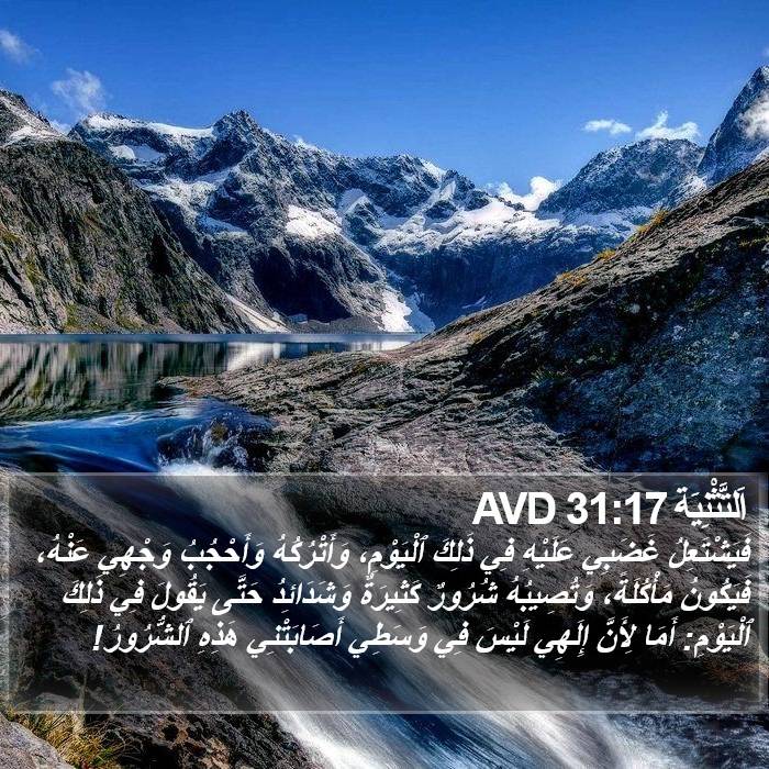 اَلتَّثْنِيَة 31:17 AVD Bible Study