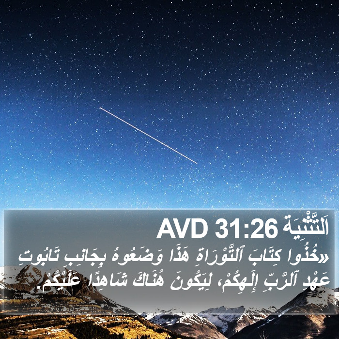 اَلتَّثْنِيَة 31:26 AVD Bible Study