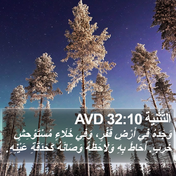 اَلتَّثْنِيَة 32:10 AVD Bible Study
