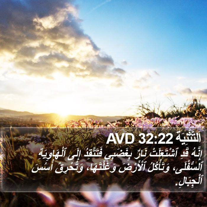 اَلتَّثْنِيَة 32:22 AVD Bible Study
