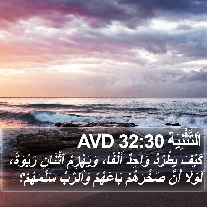 اَلتَّثْنِيَة 32:30 AVD Bible Study