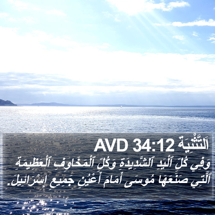 اَلتَّثْنِيَة 34:12 AVD Bible Study