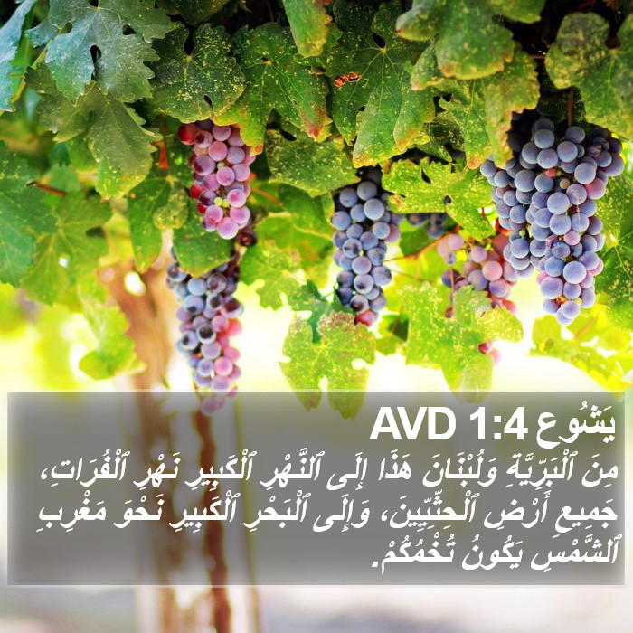 يَشُوع 1:4 AVD Bible Study