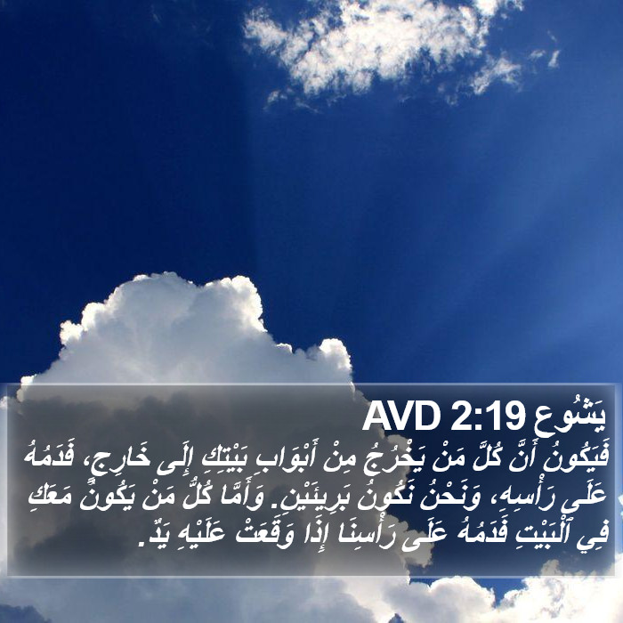 يَشُوع 2:19 AVD Bible Study