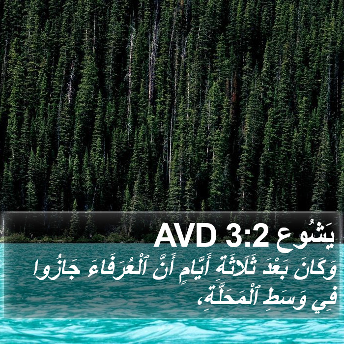 يَشُوع 3:2 AVD Bible Study