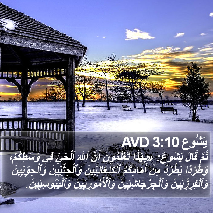 يَشُوع 3:10 AVD Bible Study