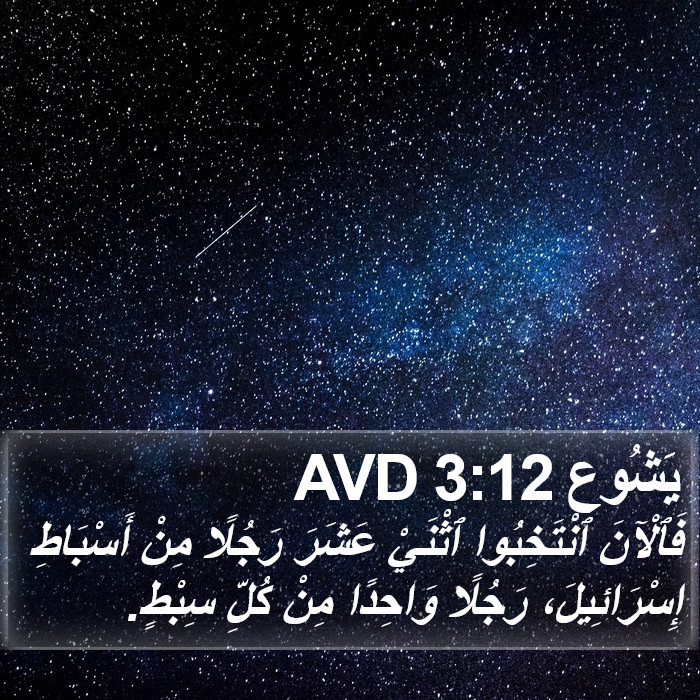 يَشُوع 3:12 AVD Bible Study