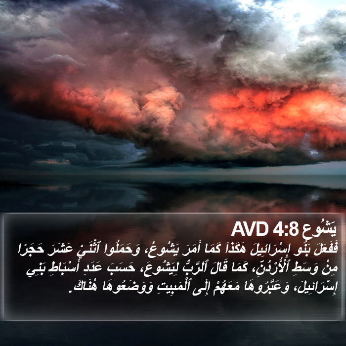 يَشُوع 4:8 AVD Bible Study