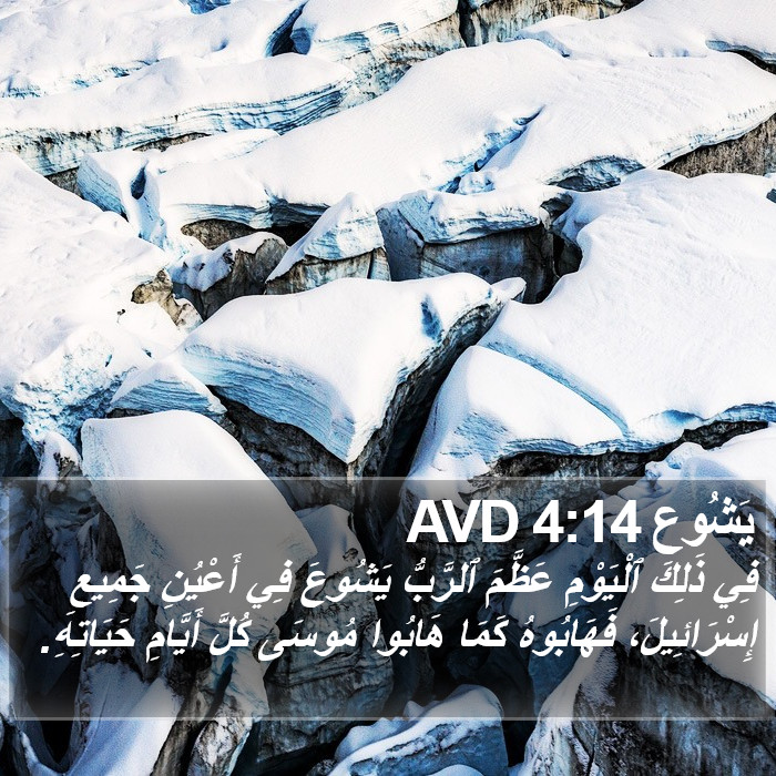 يَشُوع 4:14 AVD Bible Study