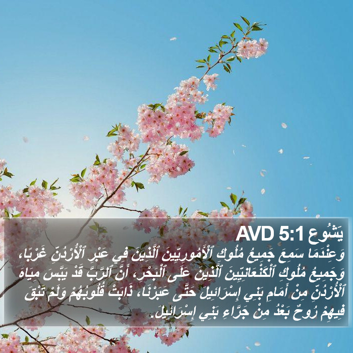 يَشُوع 5:1 AVD Bible Study