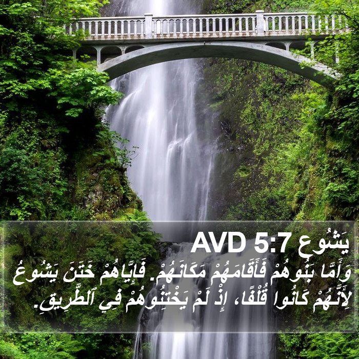 يَشُوع 5:7 AVD Bible Study