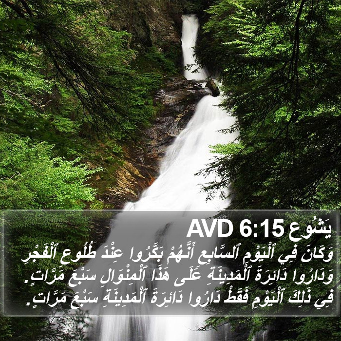 يَشُوع 6:15 AVD Bible Study