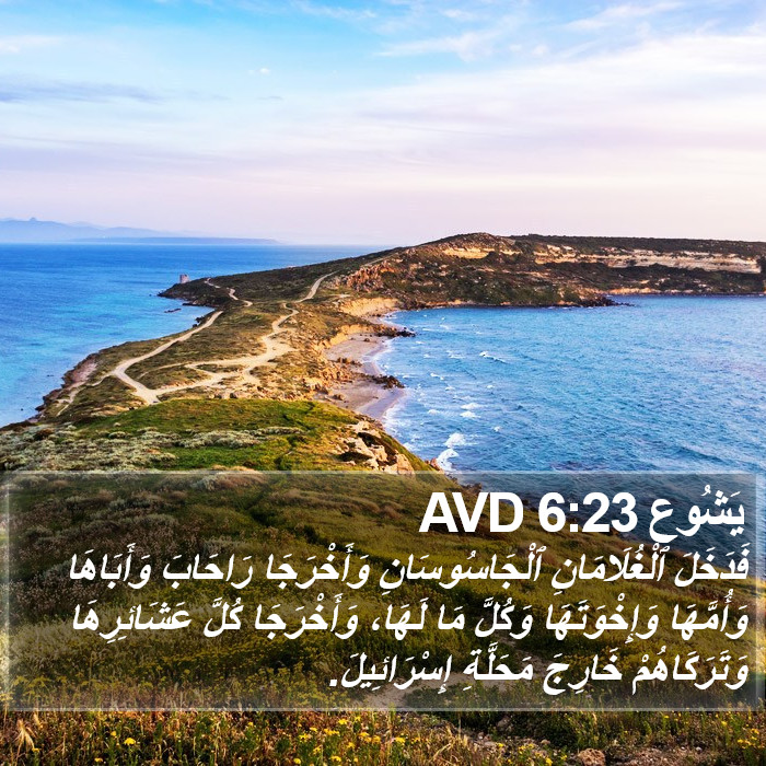 يَشُوع 6:23 AVD Bible Study