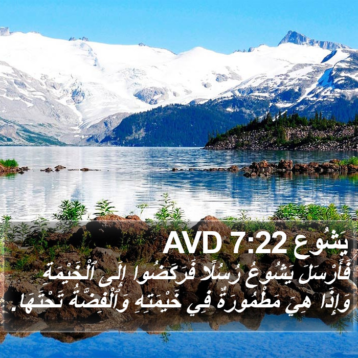 يَشُوع 7:22 AVD Bible Study