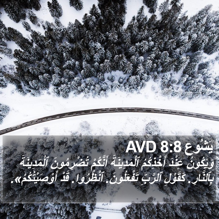 يَشُوع 8:8 AVD Bible Study