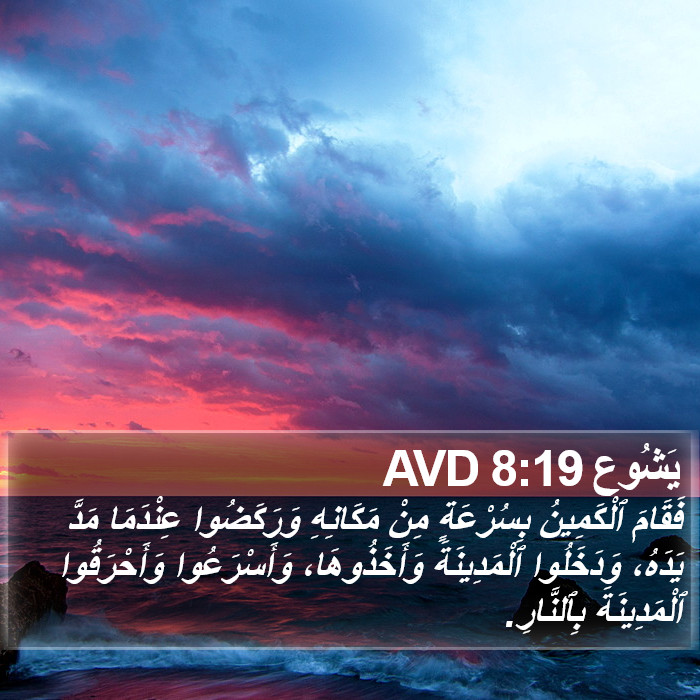 يَشُوع 8:19 AVD Bible Study