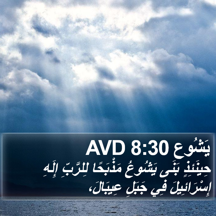 يَشُوع 8:30 AVD Bible Study