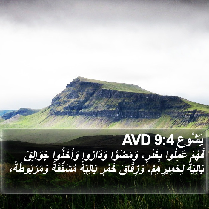 يَشُوع 9:4 AVD Bible Study