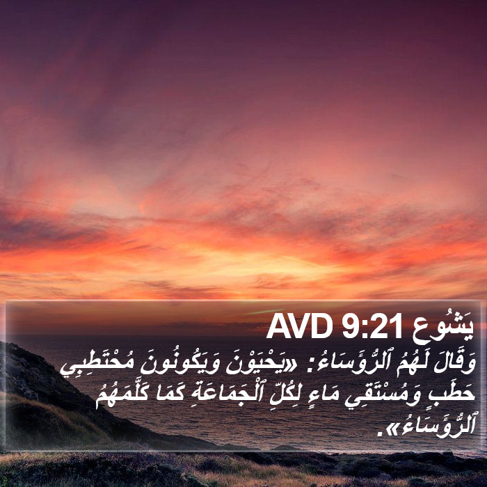 يَشُوع 9:21 AVD Bible Study