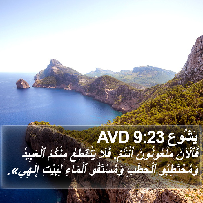 يَشُوع 9:23 AVD Bible Study