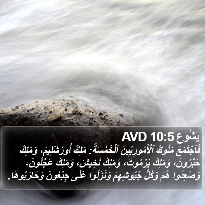 يَشُوع 10:5 AVD Bible Study