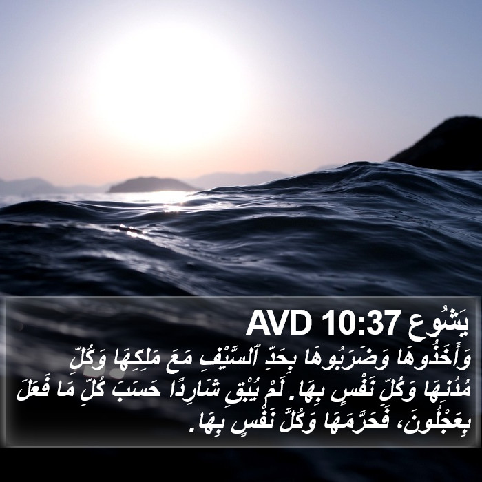 يَشُوع 10:37 AVD Bible Study