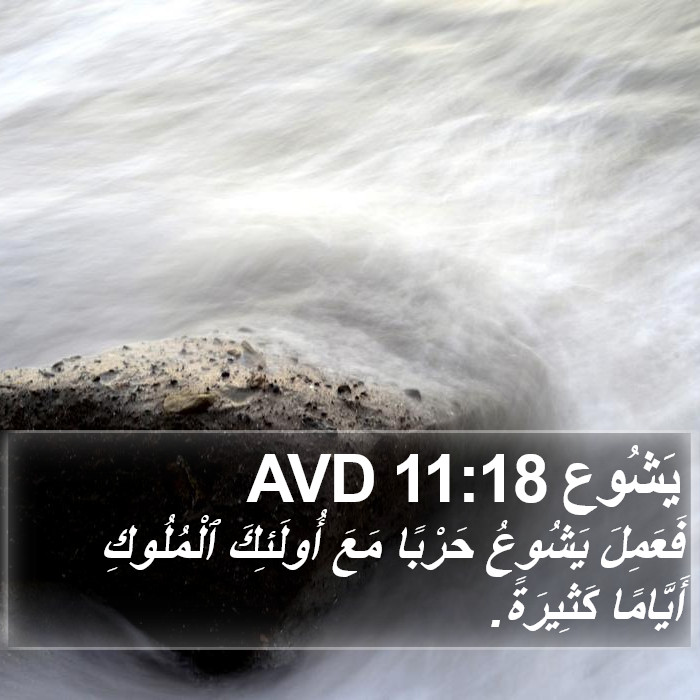 يَشُوع 11:18 AVD Bible Study