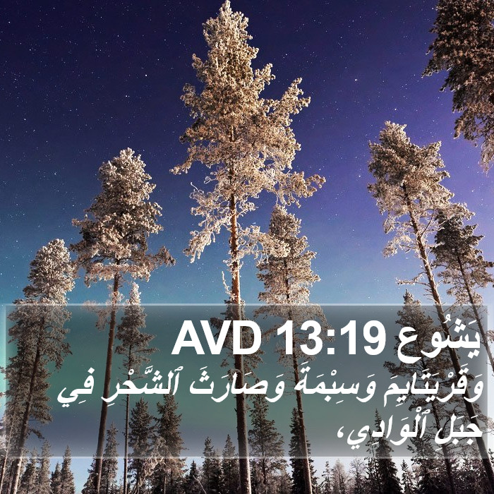 يَشُوع 13:19 AVD Bible Study