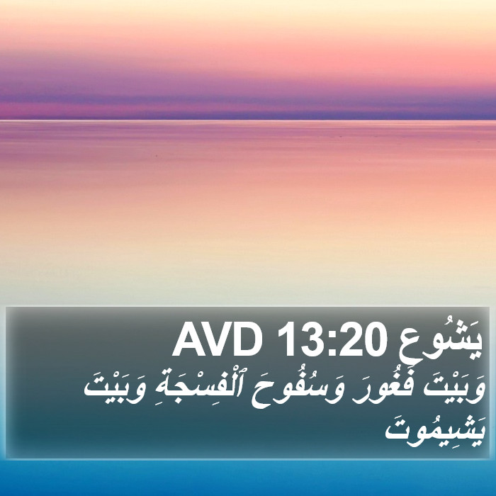 يَشُوع 13:20 AVD Bible Study