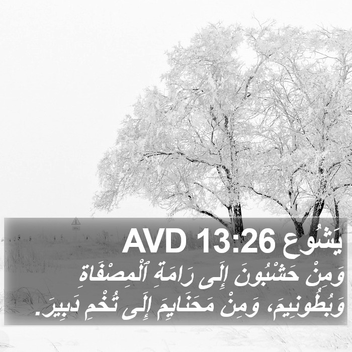 يَشُوع 13:26 AVD Bible Study